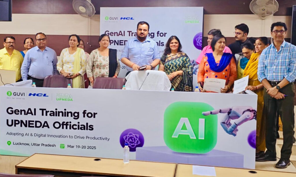 AI training of RDSO officers by HCL GUVI